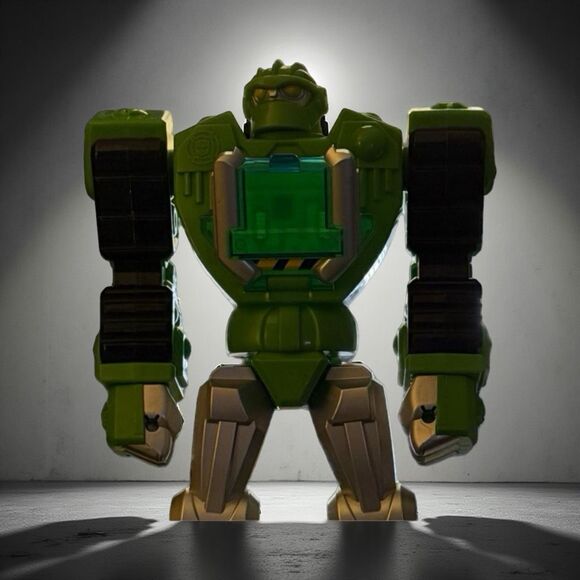 Transformers Playskool Heroes Rescue Bots Energize Boulder Construction Bot 11” - Picture 6 of 7